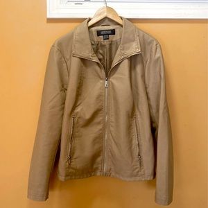 Kenneth Cole Reaction Faux Leather Jacket